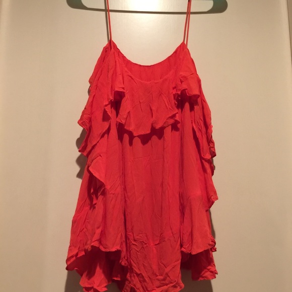 SOLD 🌈 Free People Boho Ruffle Top - Picture 8 of 8